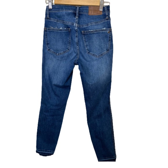 Madewell 10” High Rise Skinny Button Fly Jeans | Size 25 - Picture 11 of 16